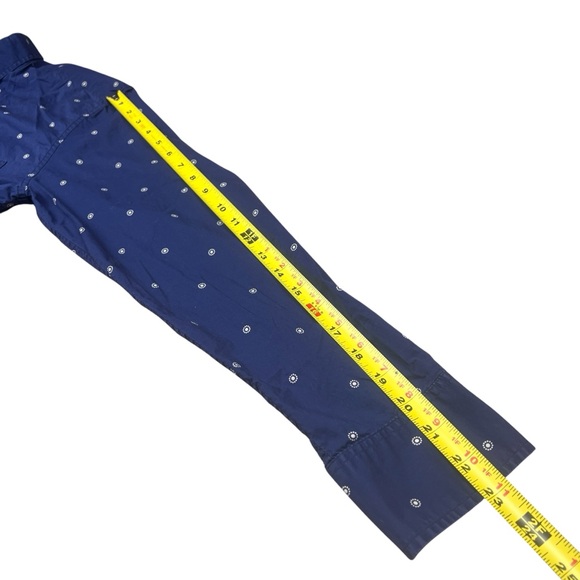 Bonobos Shirt Mens Medium Short Slim Fit Blue Pattern Button Up 100% Cotton - Picture 11 of 12